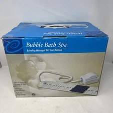 WELLCARE AUTO-PROGRAM BUBBLE BATH SPA MAT #WE-999 3 TIMERS & 3 LEVELS OPEN BOX