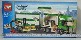 LEGO 2008 CITY CARGO #7733 TRUCK & FORKLIFT SET SEALED