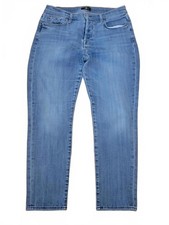 Seven For All Mankind Mid Rise Light Wash Straight 29