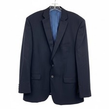 Calvin Klein Black Wool/Synthetic Blazer  Size OS Regular