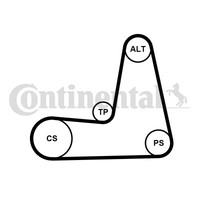 Continental Ctam 5PK1110K1 Keilrippenriemensatz FüR Renault Nissan Dacia