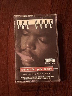 Check Yo Self Maxi Single Ice Cube (Cassette, 1993, Priority Records) Das Efx