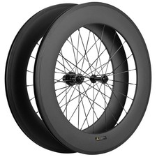 Carbon Wheels 700c Matte Finish Clincher Road Wheelset 700C 88MM Rim Brake