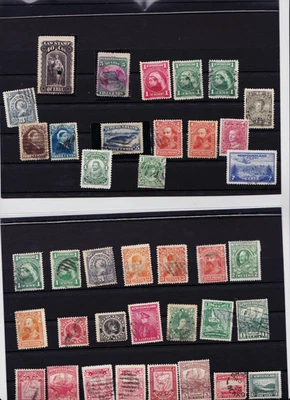 Lot de timbres Terre-Neuve (Newfoundland) + Québec - Début XXe siècle - Variété - Photo 1/3