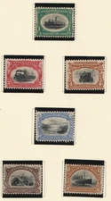 Scott 294-299 Pan American Expo- 1901 - Complete Set