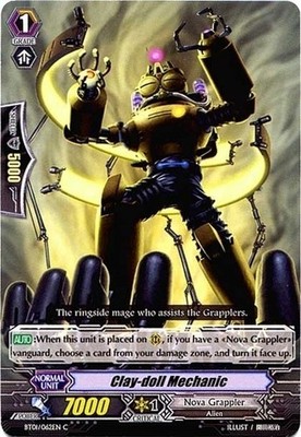 4 x Clay-doll Mechanic - BT01/062EN - C Near Mint / Mint, English CFV