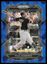 2023 Panini Prizm Blue Cracked Ice Paul Konerko #243