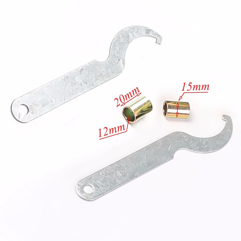 Amortiguadores traseros de gas 2 piezas 280 mm muelle negro para Honda SL70 XL70 XR75 Z50 Foto 4 de 4