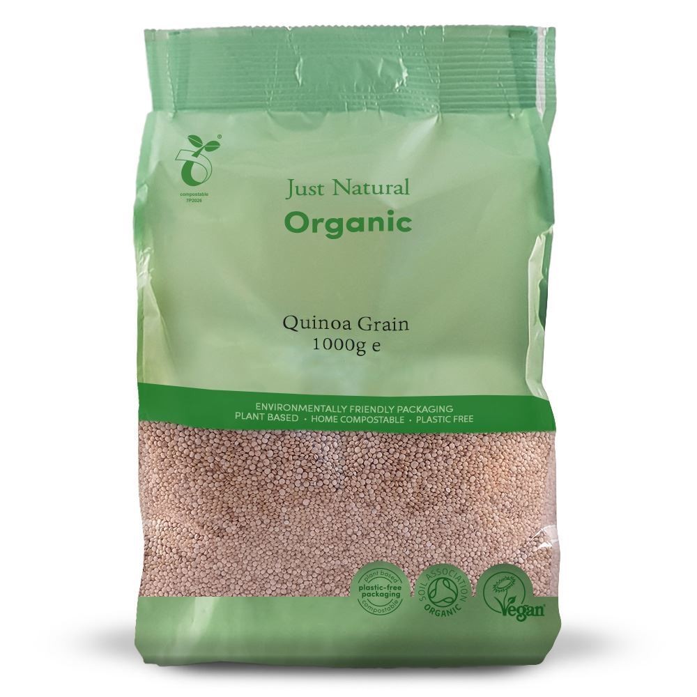 Just Natural Organic Organic Quinoa Grain 1000g - 2 Pack