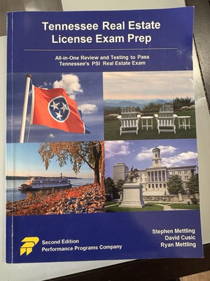 #ad #ad Tennessee Real Estate License Exam Prep : All In One Review and Testing to Pass $14.99