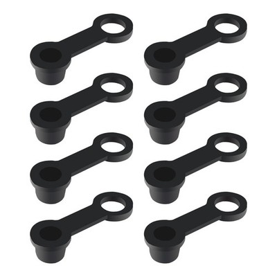 8PCS Brake Bleeder Screw Caps, Vehicle Rubber Grease Fitting Zerk 
