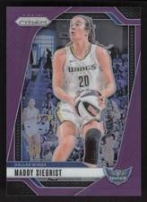 2024 Panini Prizm WNBA #94 Maddy Siegrist Purple Prizms #/149