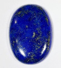 35 Ct 5X22X31 mm Natural Blue Lapis Lazuli Cabochon Untreated Gemstone KM-180