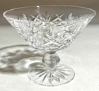 Waterford Crystal Innisfree 6" Footed Candy Dish Bowl Compote Vintage