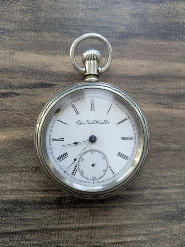 1893 Elgin Watch Co. 15 Jewel Pocket Watch *See Description*