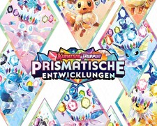 Pokemon Prismatische Entwicklungen deutsch große Auswahl Reverse Holo/Holo PRE