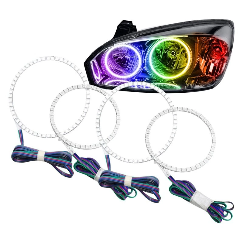 LED Halo Headlights Factory Surface Add On Custom Lights ColorSHIFT 2223-330 - Imagem 2 de 4