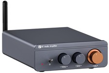 Amplifier Mini Home Audio Stereo Bluetooth 5.4 Component Amplifier, 300W x2 W...