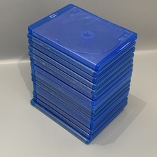 15 pc Lot Of Used Blu Ray Cases Various Sizes