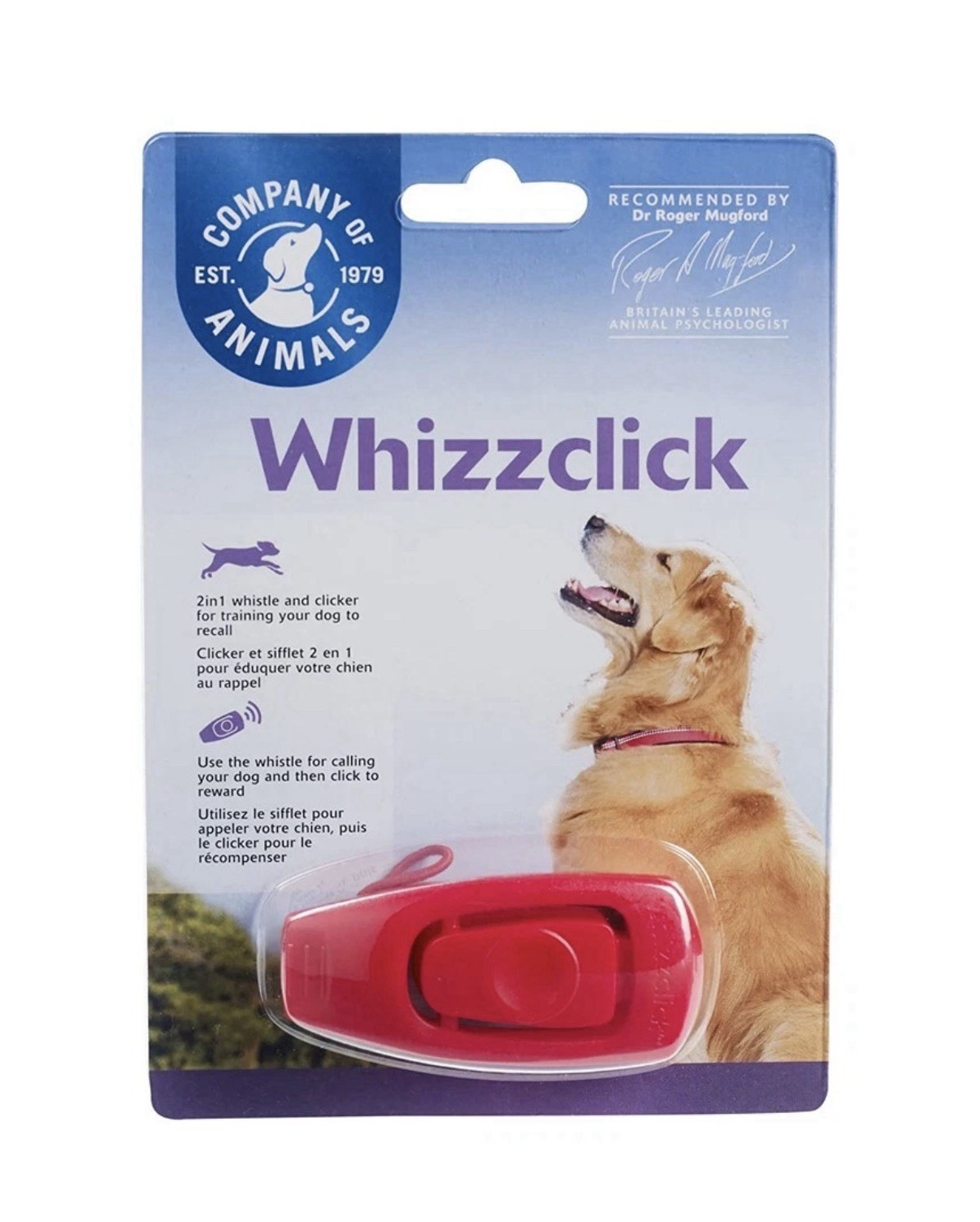 Dog Puppy Training Clicker & Whistle COA 2n1 Click N whistle Dog Training reward
