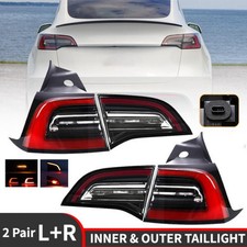 3Pin For 2017-2023 Tesla Model 3/Y Outer &Inner Driver&Passenger Side Tail Light
