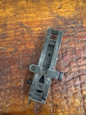 Vintage Original Springfield M1903 Rifle Rear Sight Ladder Adjustable