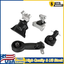 4X Engine Motor Mount for 2006 2007 2008 2009 2010 Honda Civic Sedan 4-Door 1.8L