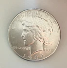 1934 S Peace Silver Dollar AU Condition High Detail Attractive Example