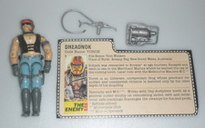 Vintage 1985 Cobra Dreadnok Torch G.I. GI Joe v1 100% Complete Figure 3.75 ARAH