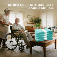 Adult Diaper Liner Refills Compatible with Janibell Akord 280 Slim Model Diaper