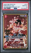 Portgas.D.Ace [2nd Anniversary] OP02-013 Prices | One Piece