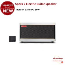 Spark 2 Electric Guitar Speaker AI 50W Guitar Practice Amp Bluetooth Speaker