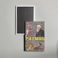 Patmos Mini Movie Poster Fridge Locker Magnet