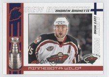 2003-04 Pacific Quest for the Cup Blue 54/150 Andrew Brunette #52 0a4