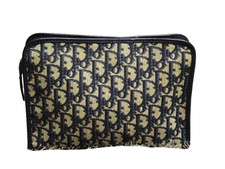 Christian Dior cloth clutch bag