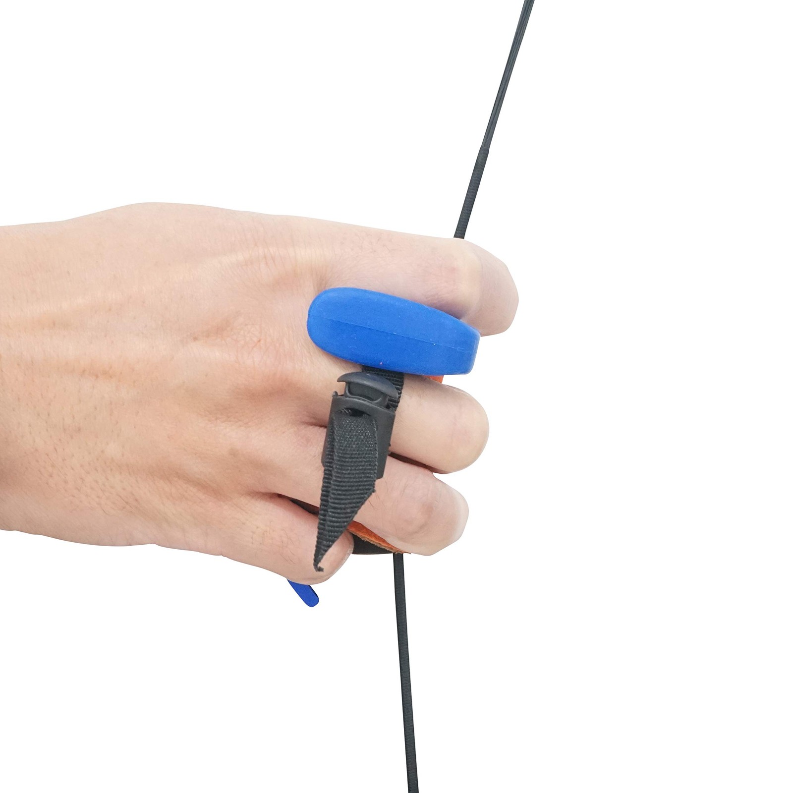 Southland Archery Supply Sas Elite Aluminum Suede and Leather Finger Tab