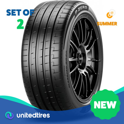 Set of (2) New P 325/35R22 Pirelli P Zero PZ5 110Y