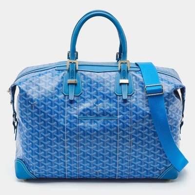 GOYARD ゴヤール Blue ハンドバック【ジャンク品】 GOYARD ゴヤール Blue ハンドバック【ジャンク品】