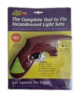 LightKeeper Pro Complete Tool To Fix Incandescent Light Sets NEW IN PACKAGE 