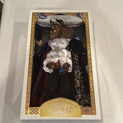 Disney Store Beauty and the Beast WINTER BEAST Limited Edition Doll LE #3500