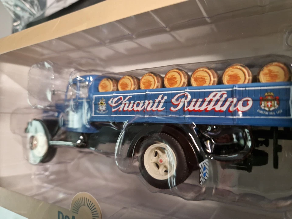 Fiat 634 N Chianti Ruffino - 1937 - 1:43 Camion D'epoca De Agostini - Immagine 4 di 4