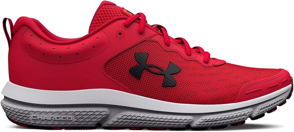 New Under Armour Men\'s Training UA Charged Assert 10 Running Shoes-Red- Size‎ 10 Under Armour Men main image 2