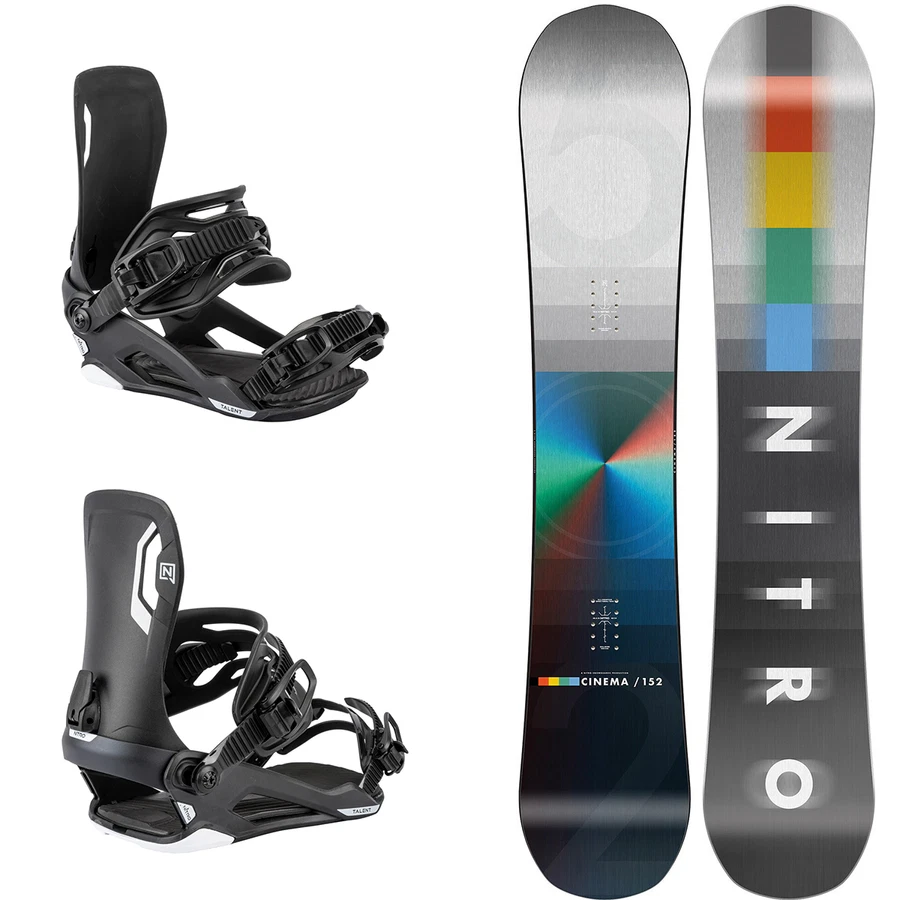 Snowboard Nitro Spectrum 159 Cm Occasion - All-Mountain, Directionnel, Pour Unisexe Adulte