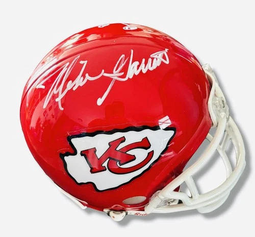 Kansas City Chiefs Mike Garrett Signed Autograph MINI Helmet JSA 65 Toss Power