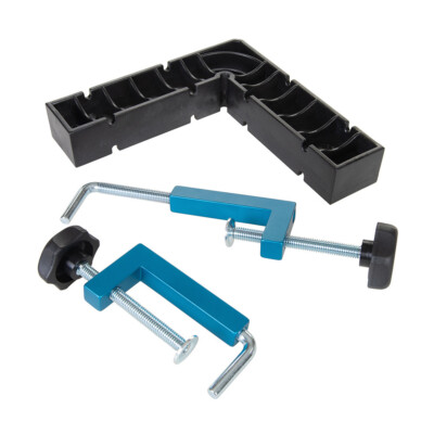 Rockler Universal Clamp-It Kit 3-tlg. Satz Zwingen Klemmen  Montagesatz 90°Holz