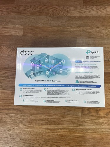 TP-Link Deco AXE5400 Pro Tri-Band Mesh Wi-Fi 6E System (Deco XE75 Pro) - 3 Pack - Picture 2 of 4