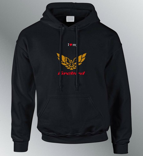 Sweat shirt Hoodie Firebird M L XL auto capuche sweatshirt trans am muscle car - Picture 3 of 3