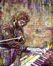 CHICAGO Robert Lamm 8x10in Poster Chicago Keyboardist Robert Art Free Ship US