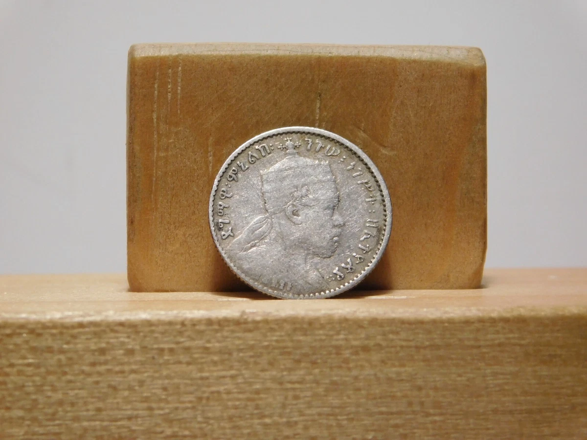 Silver 1889 Year Ethiopia Coins for sale | eBay