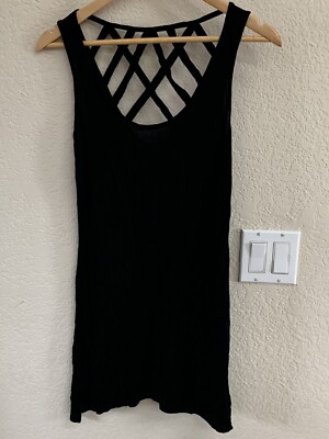 Piper Project Black Knit Top Size XS